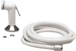 Utility handdusch med PVC-slang 4 m och däcksfäste