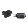 Uttag/kontakt 2x 1-8mm kabel