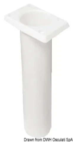 UV-stabiliserad fyrkantig spöhållare i polyeten vit 230mm