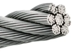 Vajer AISI 316 19-trådig 2,5 mm