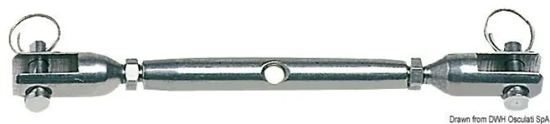 Vantskruv AISI 316 12 mm