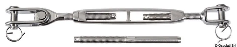 Vantskruv 5/16" för vajer 4 mm