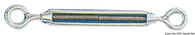 Vantskruv öga/öga AISI 316 5 mm