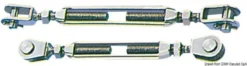 Vantskruv med två fasta gafflar AISI 316 10 mm