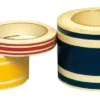 Vattenlinjetejp 3-randig röd 50 mm