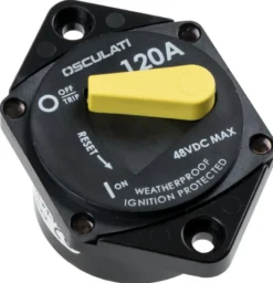 Vattentät panelmonterad automatsäkring 70 A