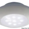 Vattentät vit taklampa med vitt LED-ljus