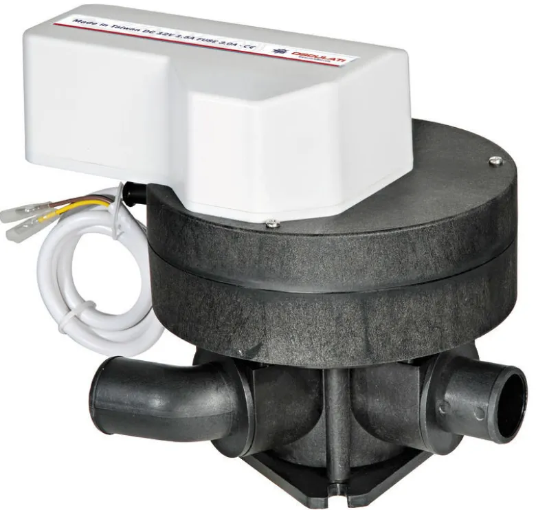 3-vägs elektromagnetisk Y-ventil 12 V