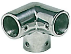 3-vägs hörnbeslag AISI316 90° 22 mm