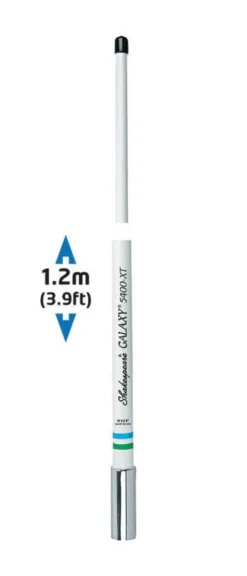 VHF Antenn 120cm Galaxy Vit