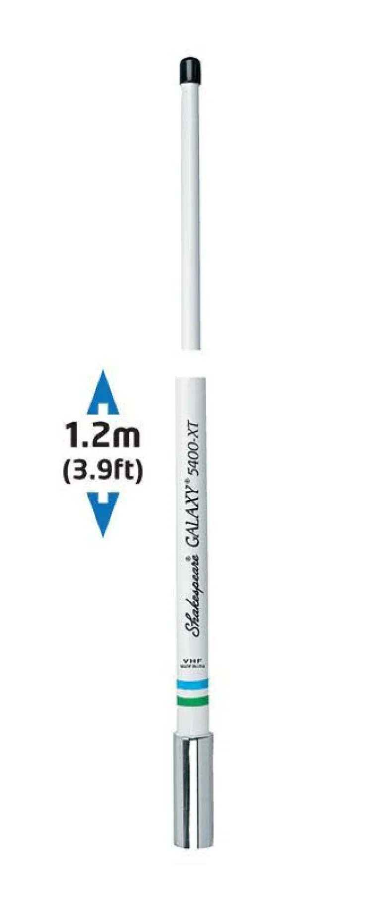 VHF Antenn 120cm Galaxy Vit