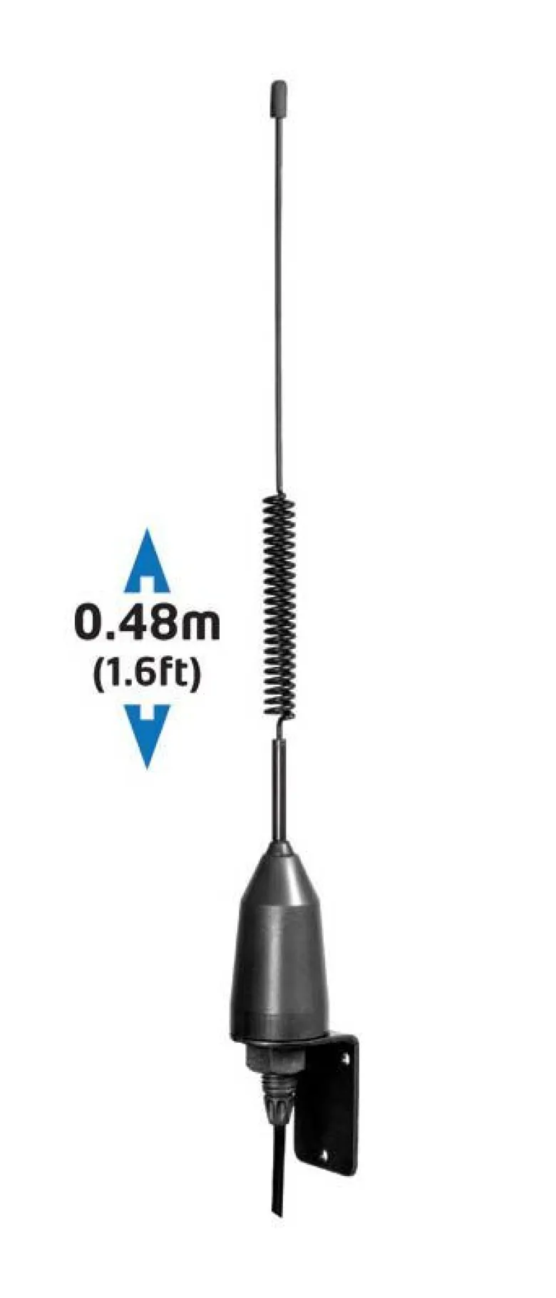 VHF antenn 48cm Raider