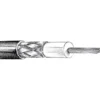 VHF-kabel RG58 vit 6mm, 100m