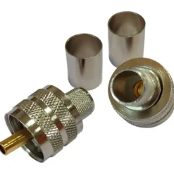1852 VHF-kontakt PL259 till RG213 kabel, crimp, 2-pack