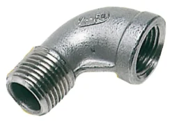 90° vinkel hane/hona 1"1/4