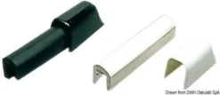 Vit fenderterminal i nylon