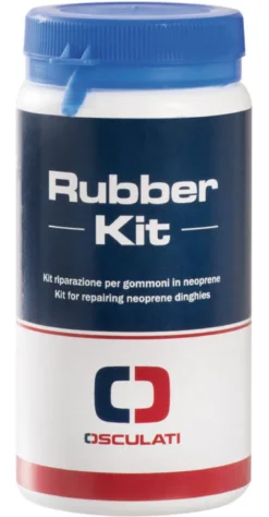 Vit reparationssats för neopren-gummibåtar