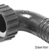 Vridbar slangadapter rak 20 mm
