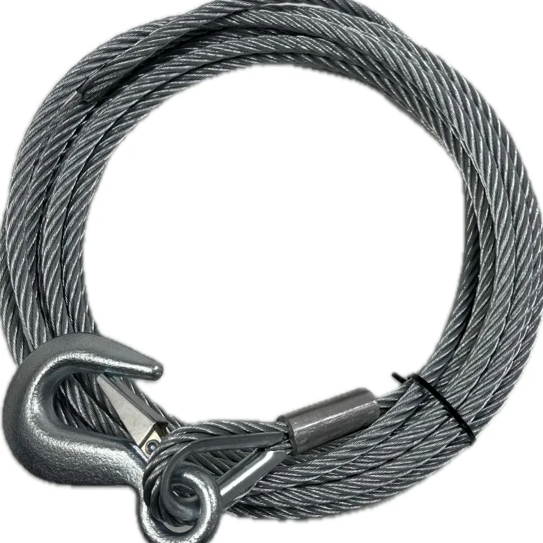 Wire för Trailervinsch med Krok 8mm